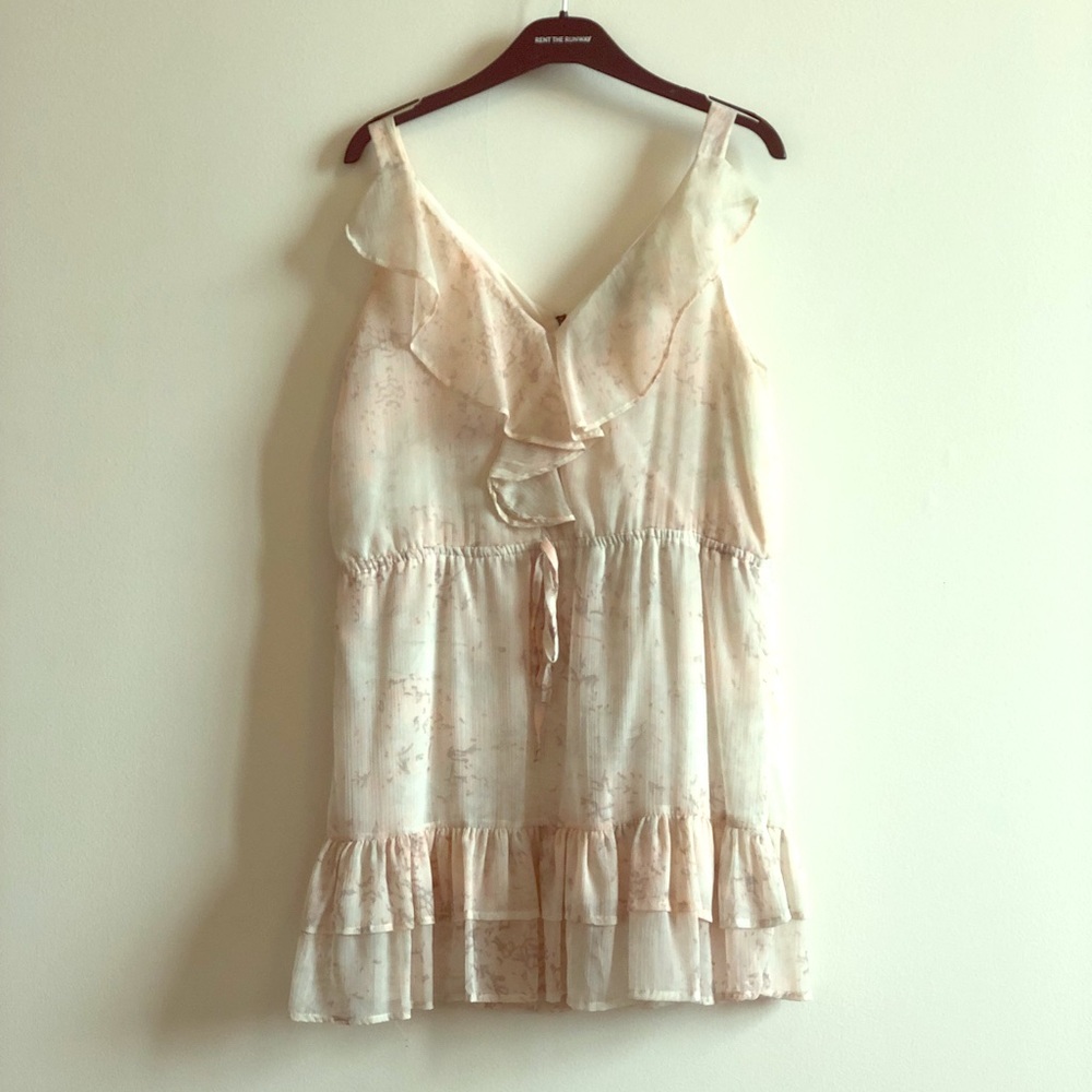 Airy light floral dress